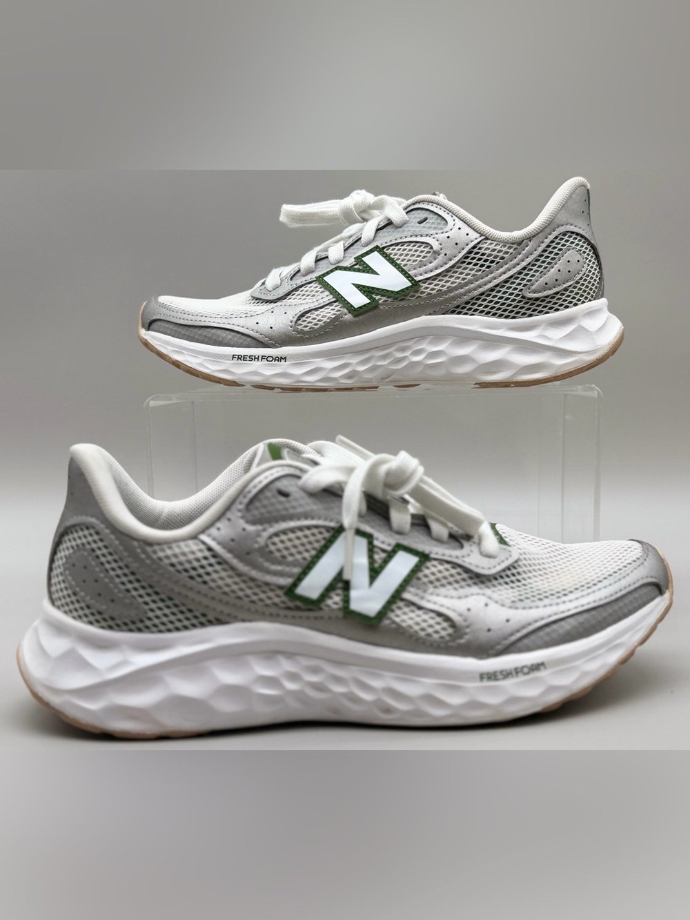 New Balance Fresh Foam Arishi v4 Tiralux Silver Green Sneakers Women’s 9